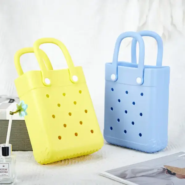 Portable Commuter EVA Perforated Tote Bag